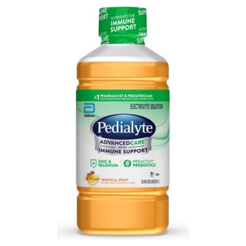 Pedialyte AdvancedCare Electrolyte Solution - Tropical Fruit, 33.8 oz