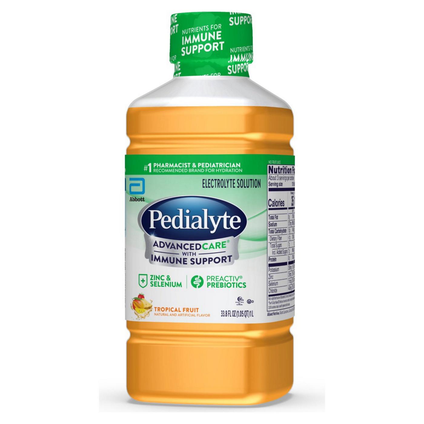Pedialyte AdvancedCare Electrolyte Solution - Tropical Fruit; image 5 of 8