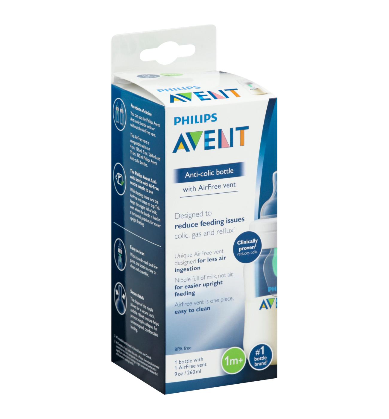 Avent Anti-Colic Bottle with AirFree Vent; image 2 of 4