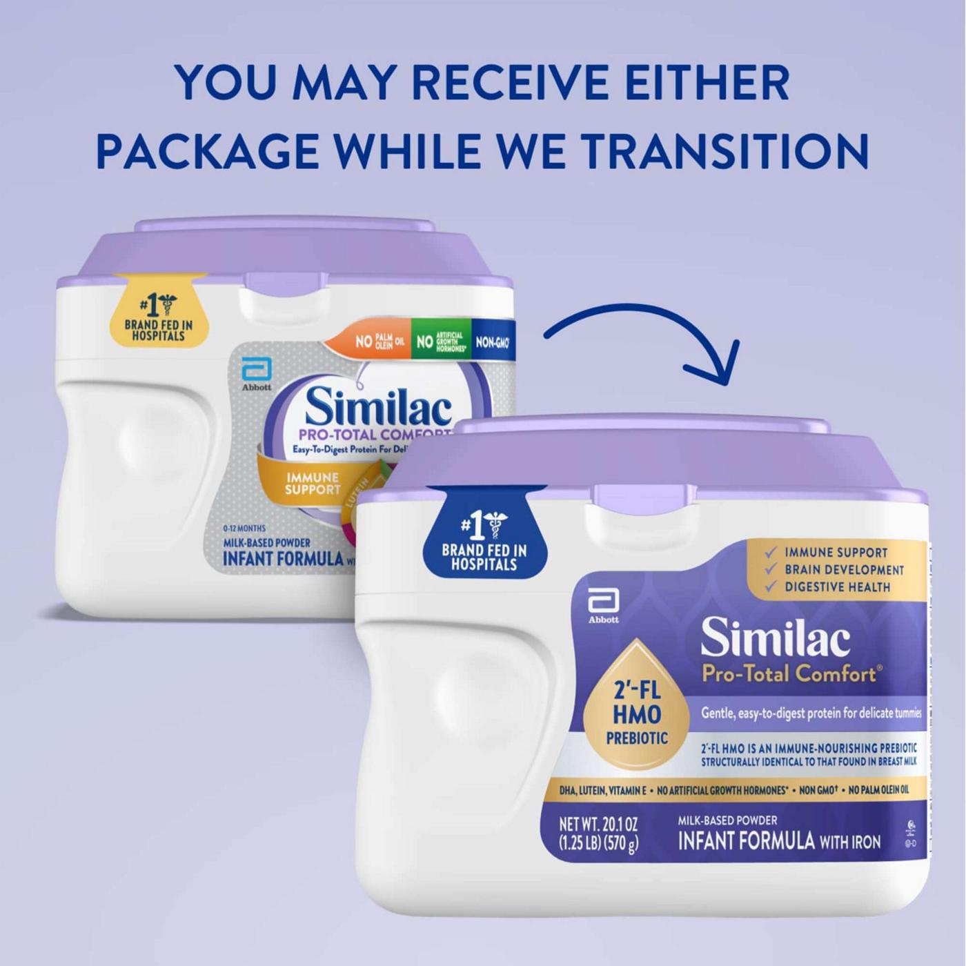 Similac Pro-Total Comfort Infant Formula Powder; image 5 of 12