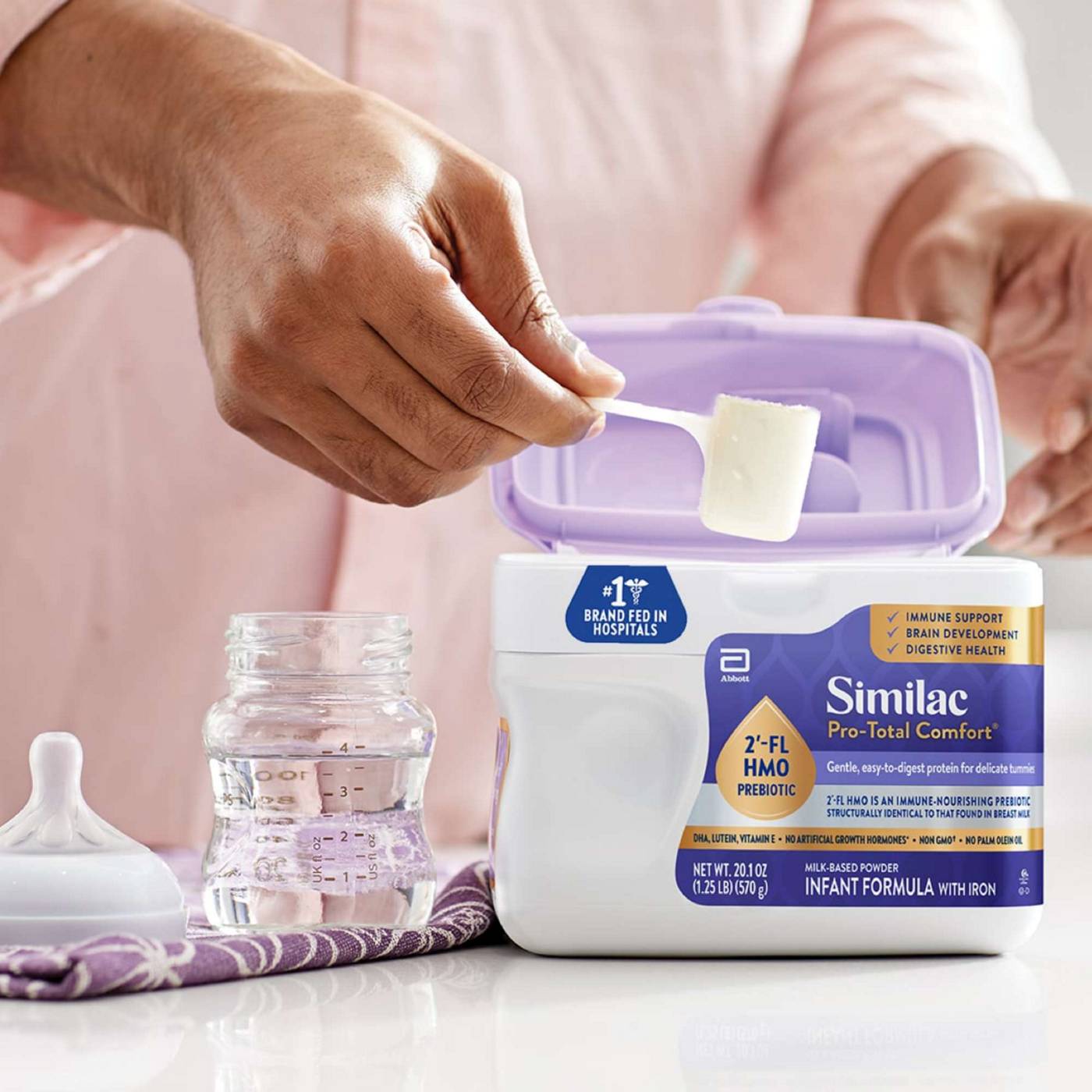 Similac Pro-Total Comfort Infant Formula Powder; image 3 of 5