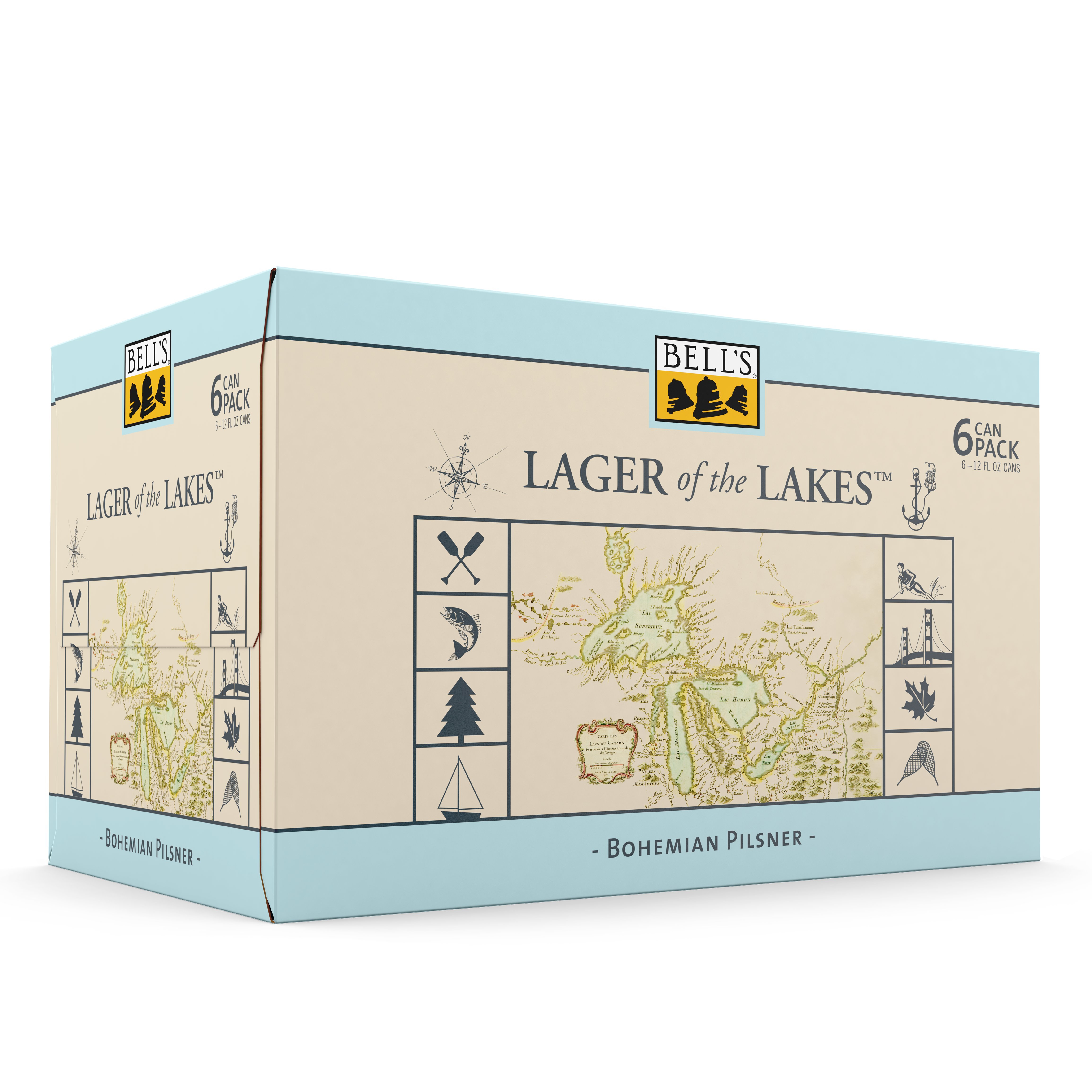 Bells Brewery Lager Of The Lakes Beer 12 Oz Cans Shop Beer At H E B