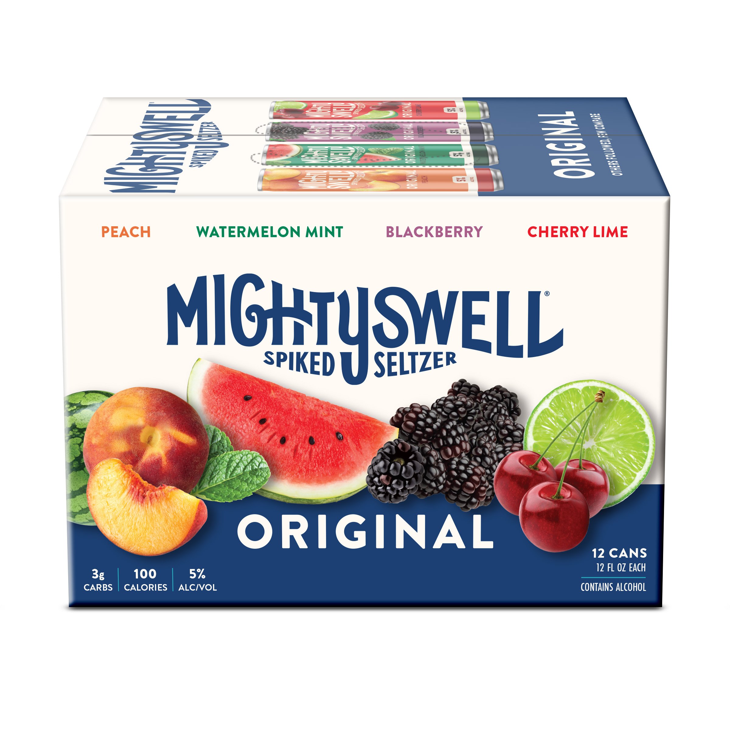 Mighty Swell Spritzer Variety Pack 12 Oz Cans Shop Malt Beverages Coolers At H E B