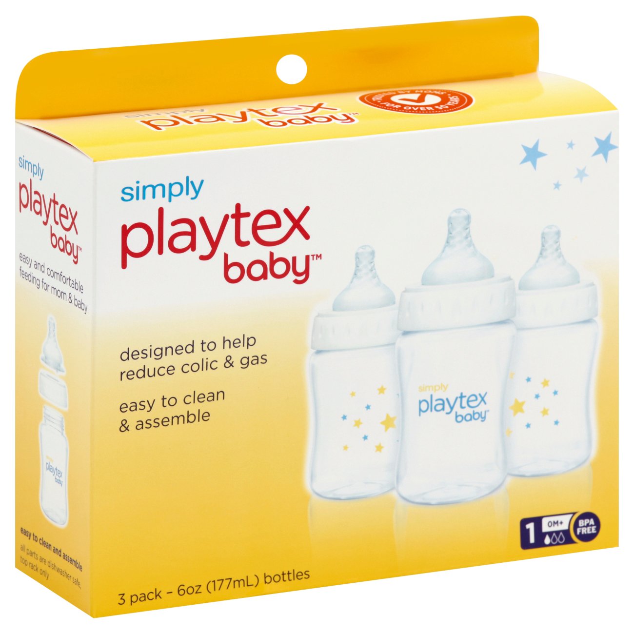 Playtex Simply Baby 6 oz Bottles Shop Bottles at HEB