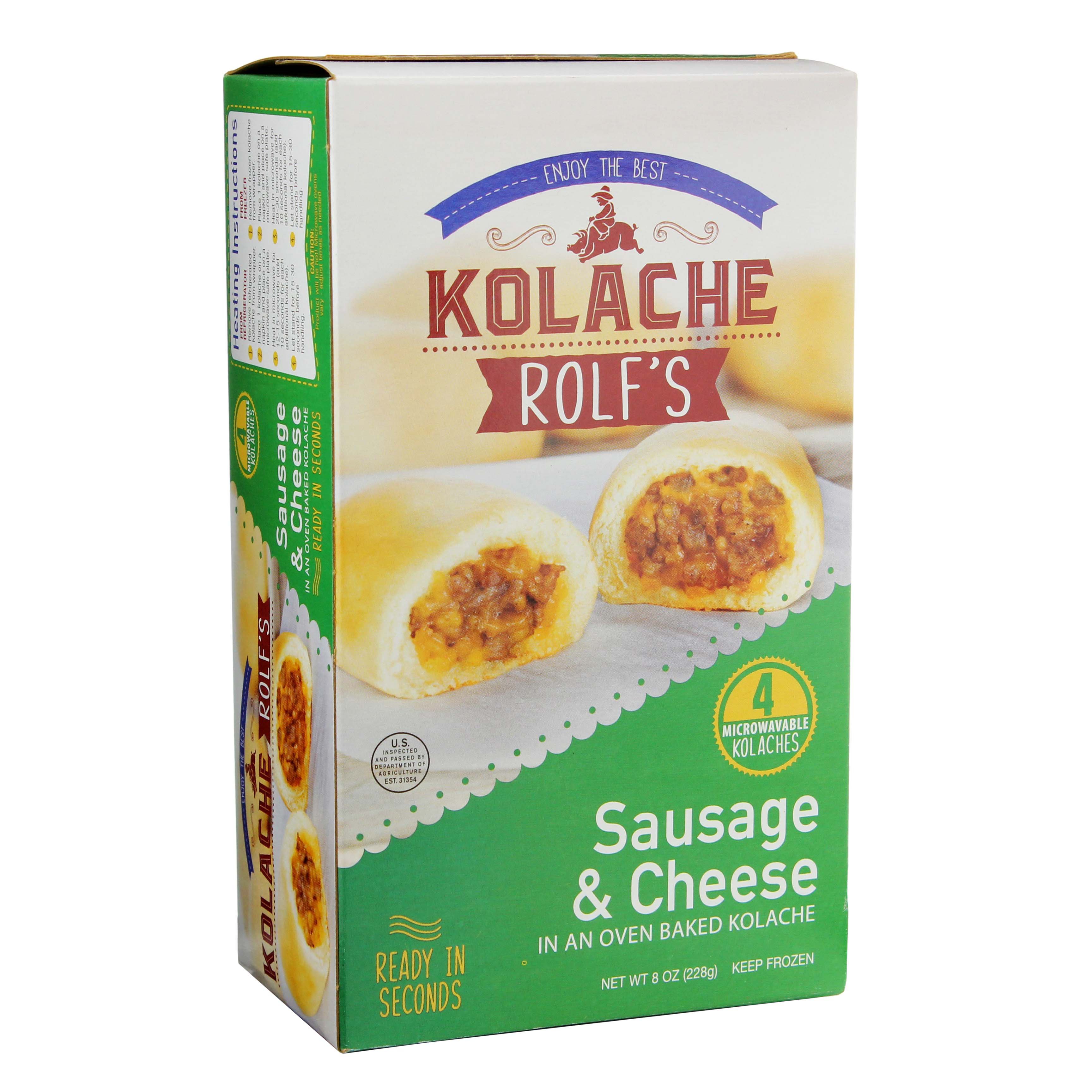 Kolache Rolf's Sausage & Cheese Shop Sandwiches at HEB