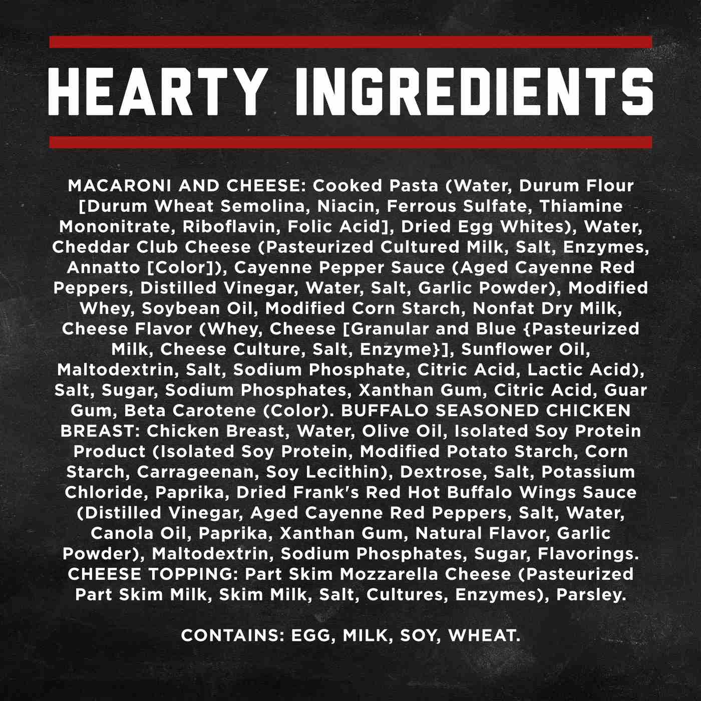 Banquet Mega Bowls 26g Protein BuffaloStyle Chicken Mac 'n Cheese