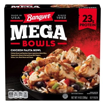 Banquet Mega Bowls Chicken Fajita, 14 oz