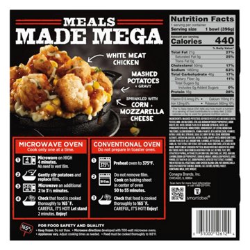 Banquet MEGA Bowls Country Fried Chicken Frozen Meal