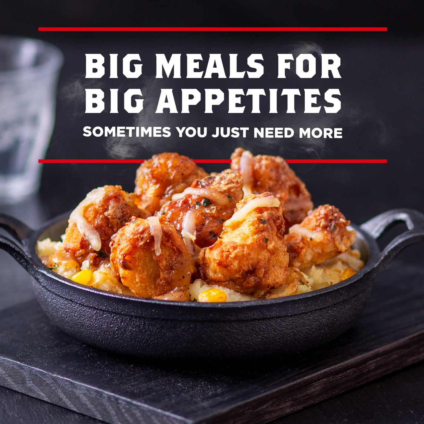 Banquet Mega Bowls 18g Protein Country Fried Chicken Frozen Meal Shop