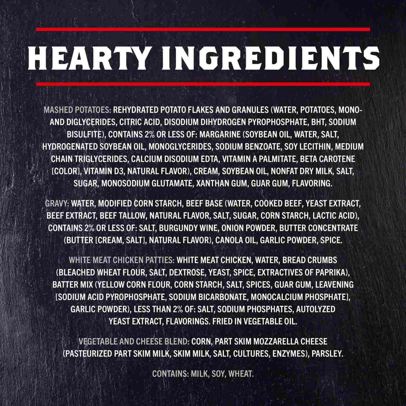 Banquet Mega Bowls 18g Protein Country Fried Chicken Frozen Meal; image 4 of 7