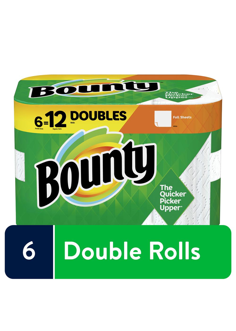 Bounty Full Sheet Double Rolls Paper Towels; image 4 of 8