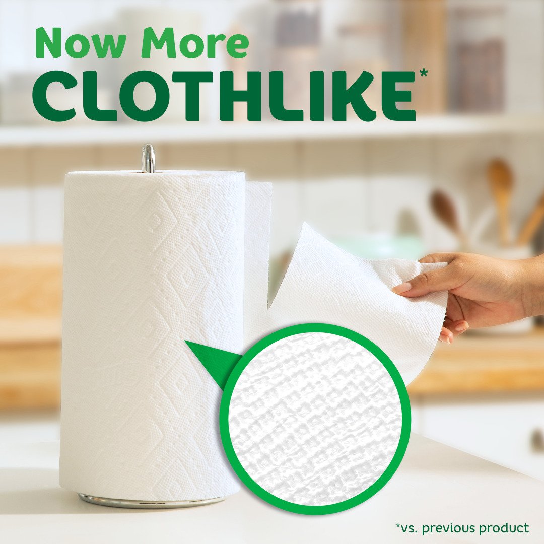 Hill Country Fare Invent-A-Size Double Roll Paper Towels - Shop