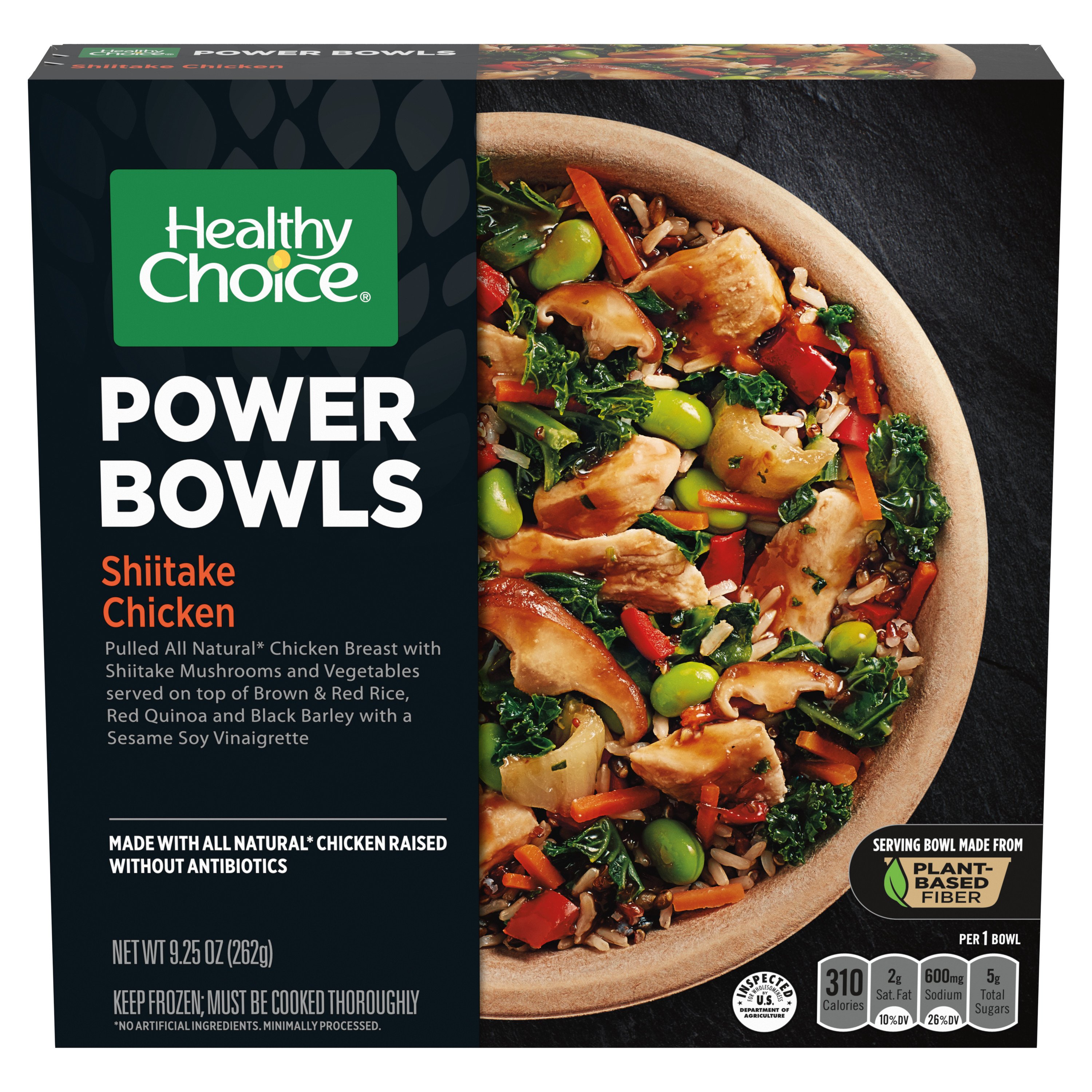 Healthy Choice Power Bowls Shiitake Chicken Frozen Meal Shop Entrees