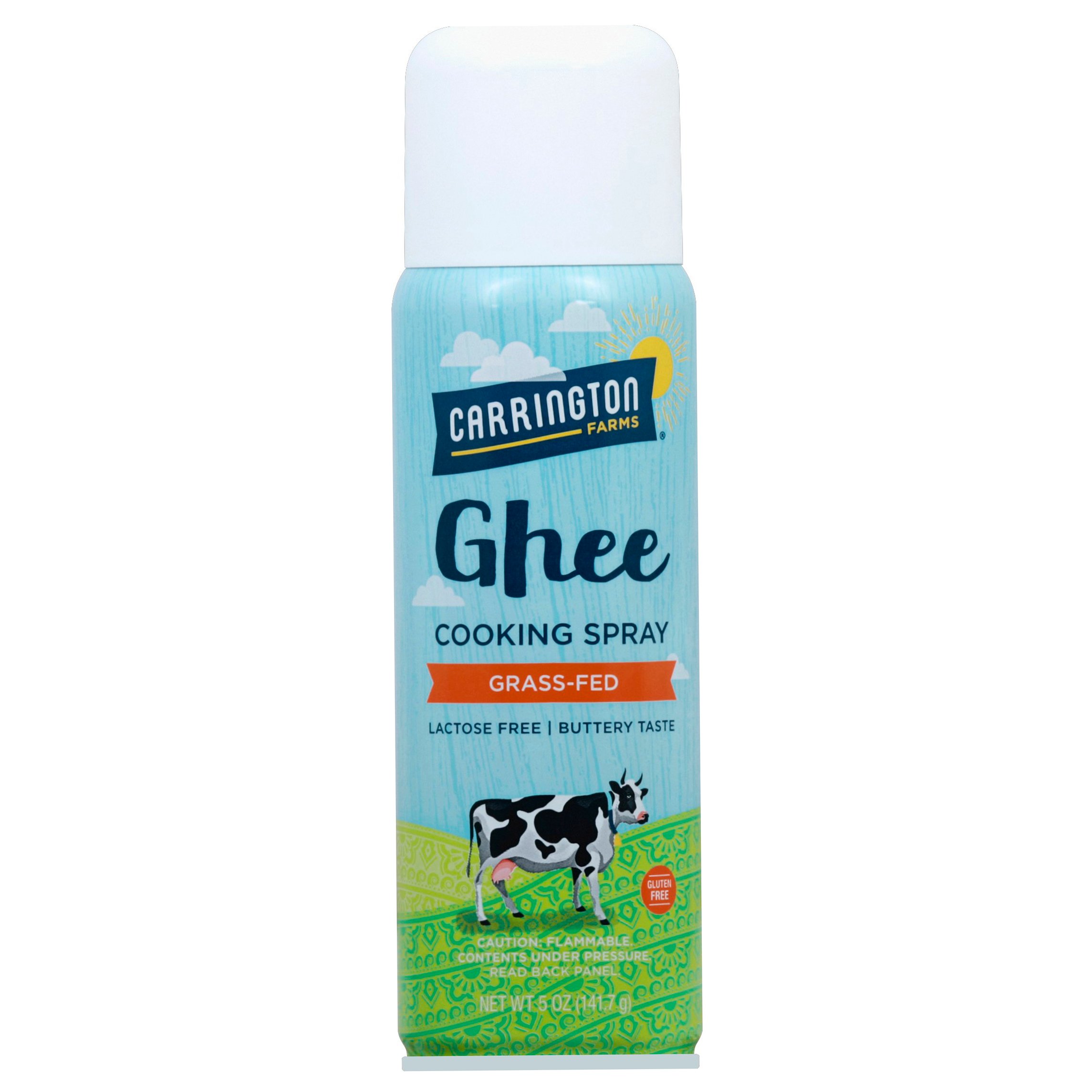 Carrington Farms GrassFed Ghee Cooking Spray Shop Oils at HEB