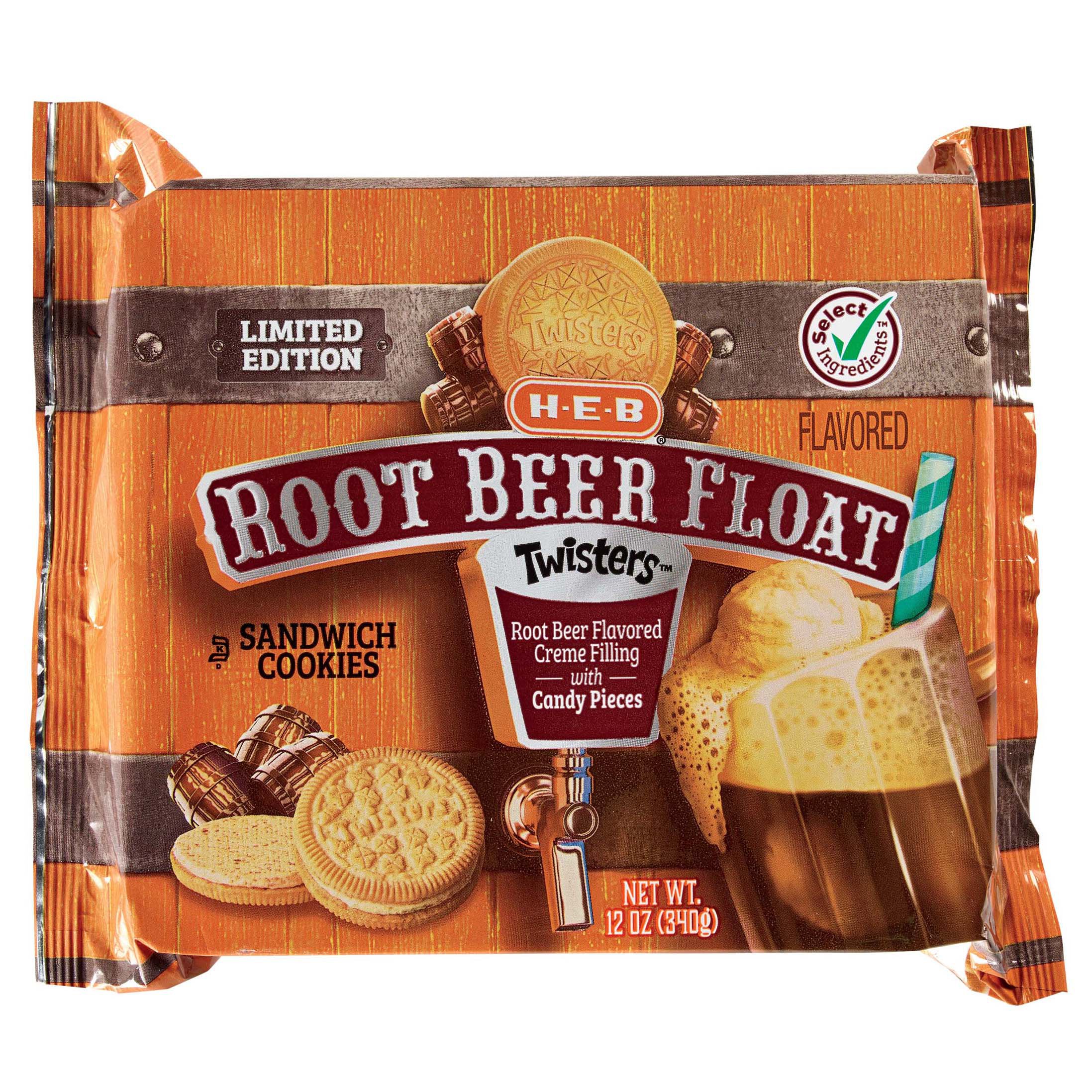 H-E-B Twisters Root Beer Float Cookies - Shop Cookies At H-E-B