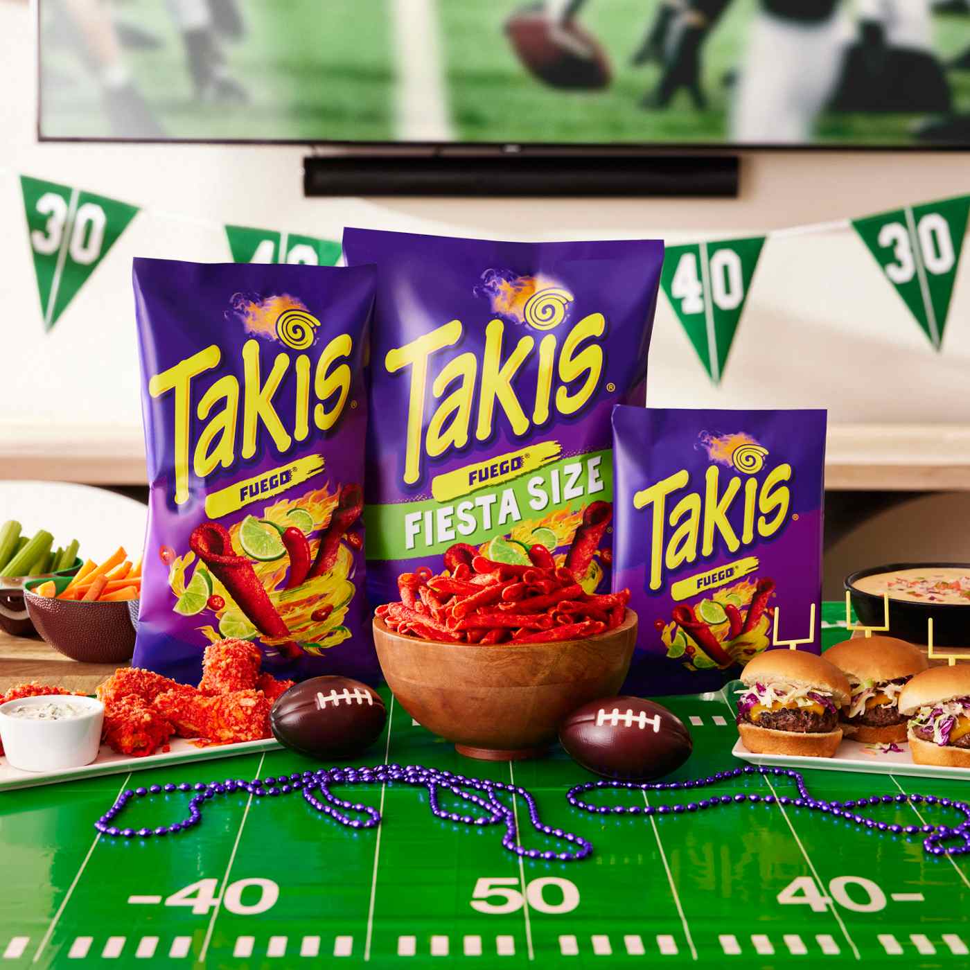 Takis Fuego Fiesta Size Bag - Hot Chili Pepper & Lime Rolled Tortilla Chips; image 3 of 14