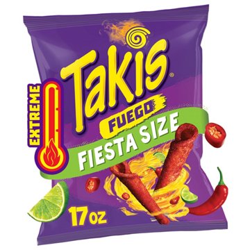 Takis Fuego Rolled Tortilla Chips - Fiesta Size