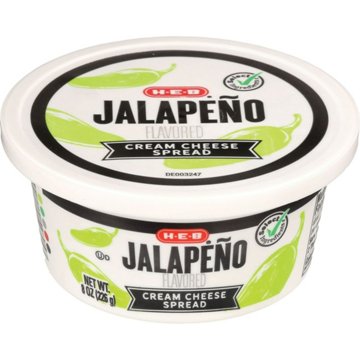 H-E-B Jalapeno Cream Cheese Spread, 8 oz