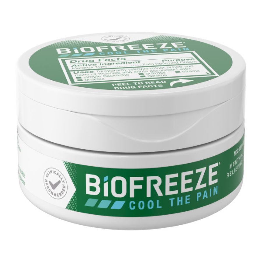Biofreeze Menthol Pain Relief Cream Jar - Shop Muscle & joint pain