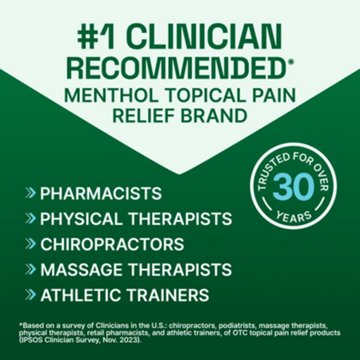 Biofreeze Menthol Pain Relief Cream Jar, 3 oz
