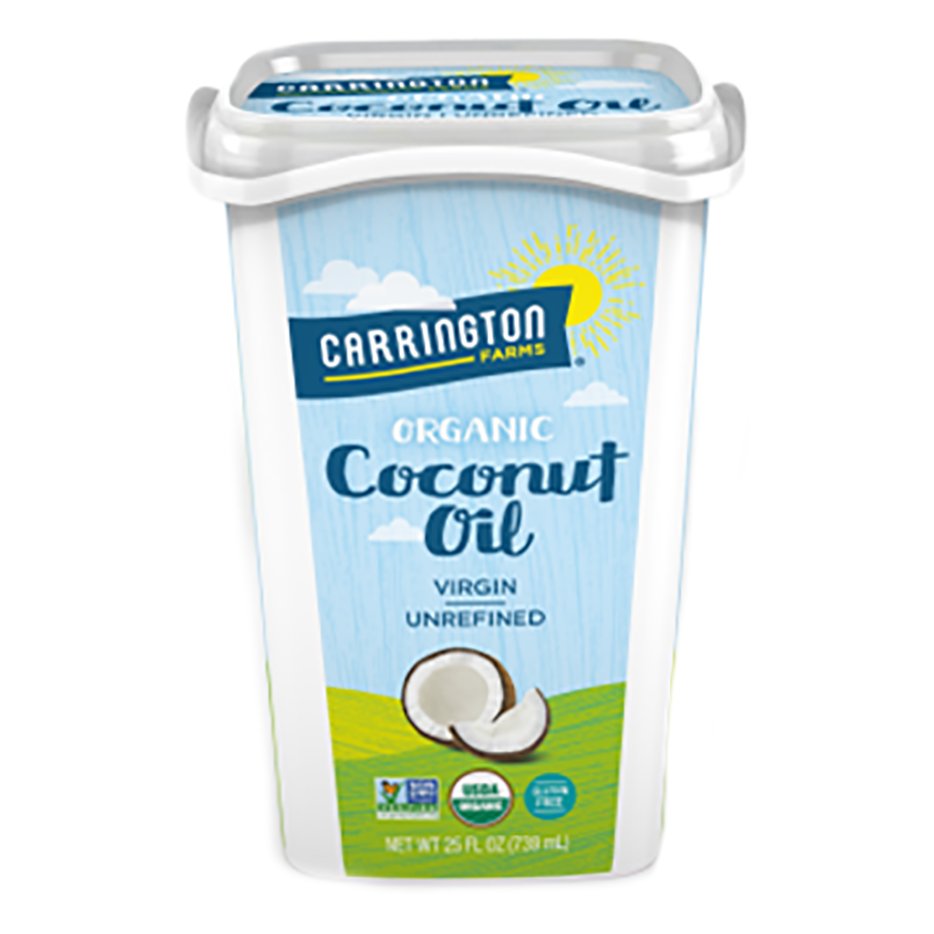 Carrington Farms Organic Unrefined Coconut Oil Shop Oils at HEB