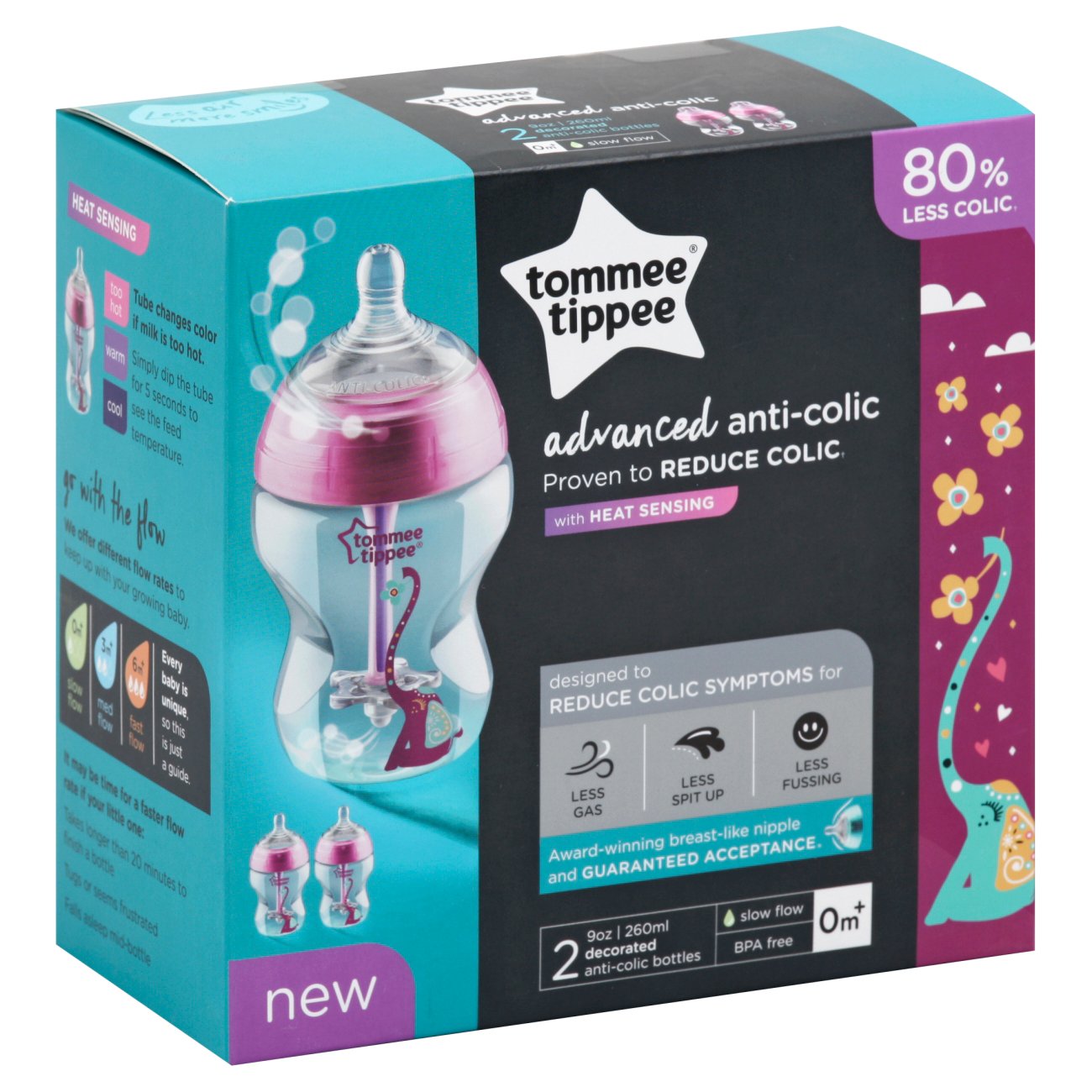 tommee tippee colic bottles