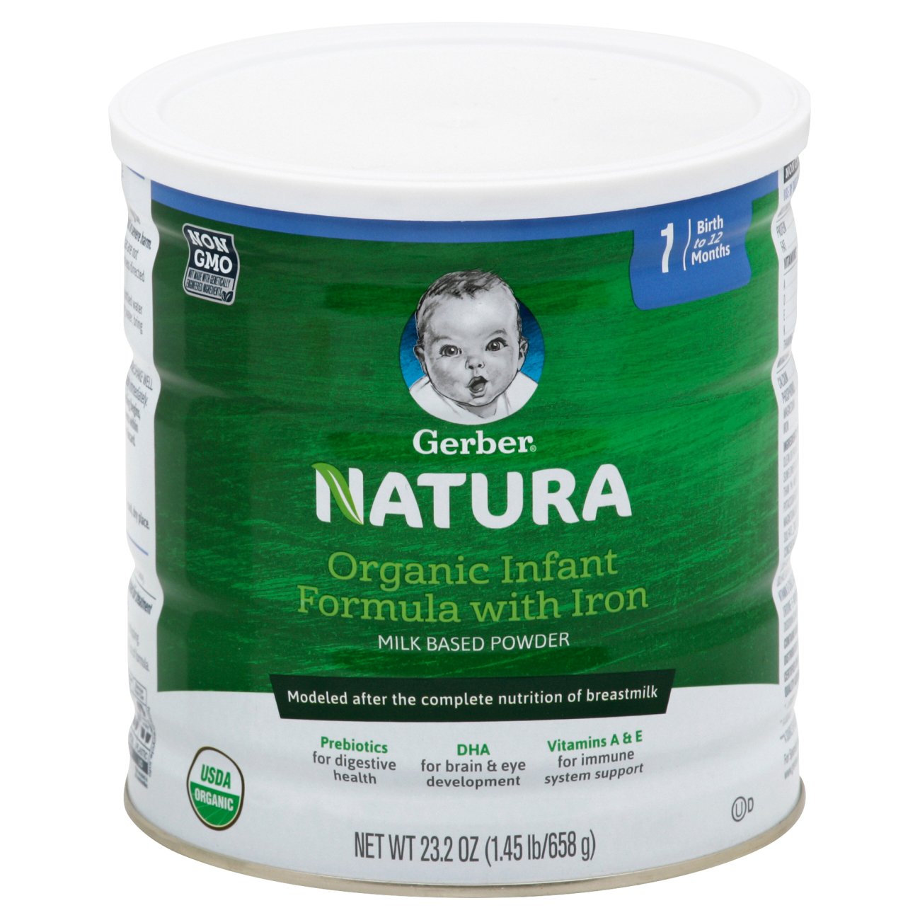 Gerber Natural Stage 1 Organic Infant Formula - Shop ...