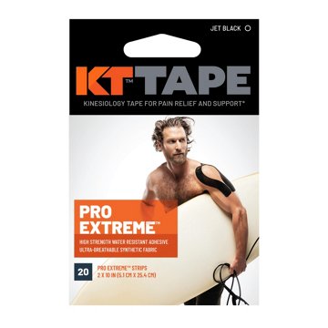 KT Tape Pro Extreme Extra Strength Adhesive Tape - Black, 20 ct