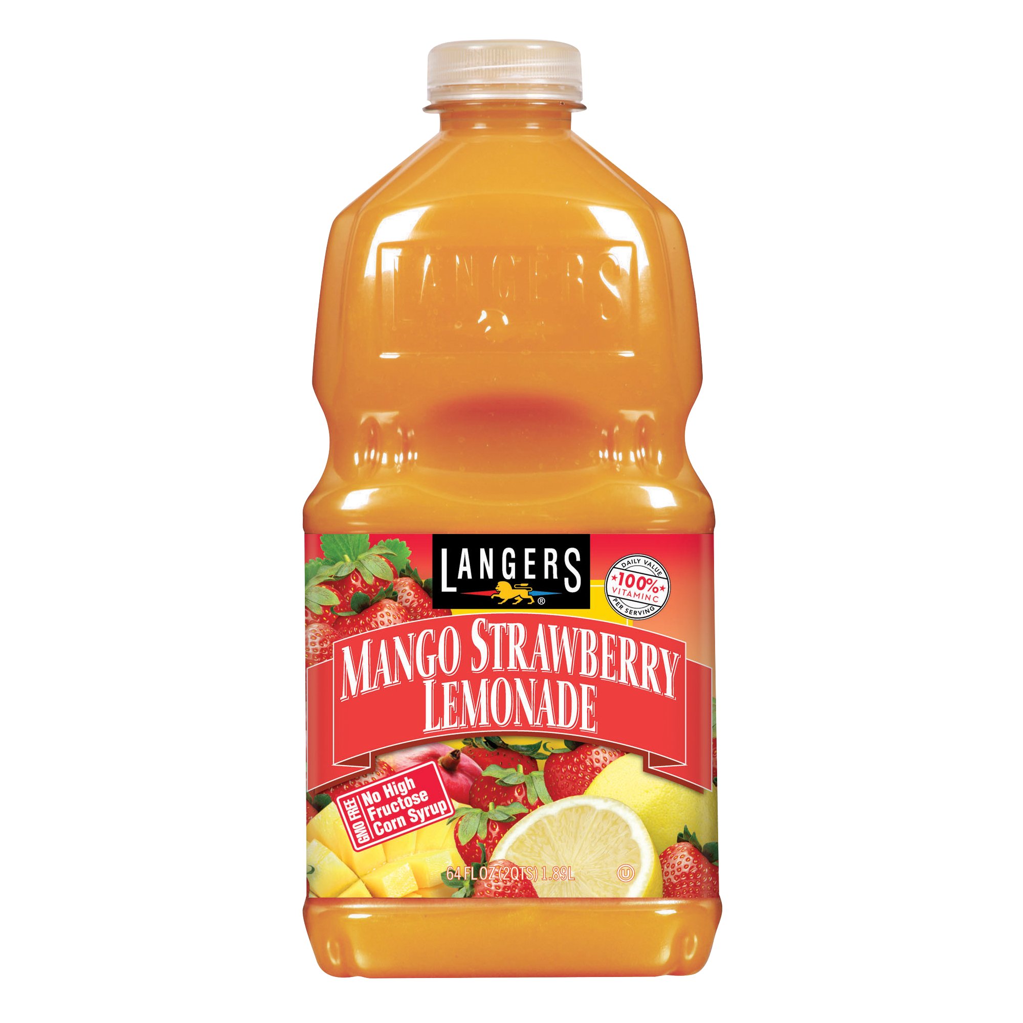 Langers Mango Strawberry Lemonade Shop Juice at HEB