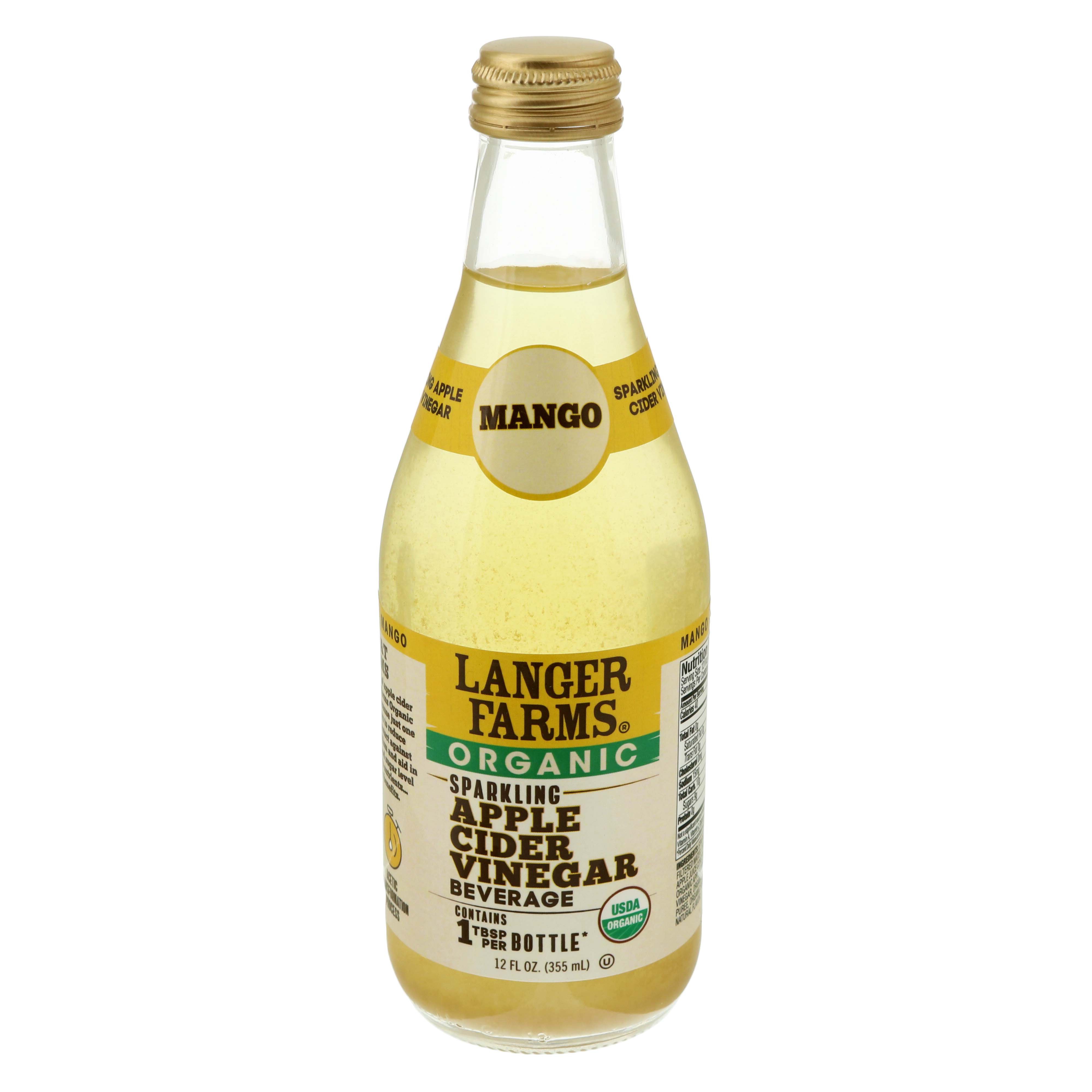 Langers Organic Mango Apple Cider Vinegar Shop Juice at HEB