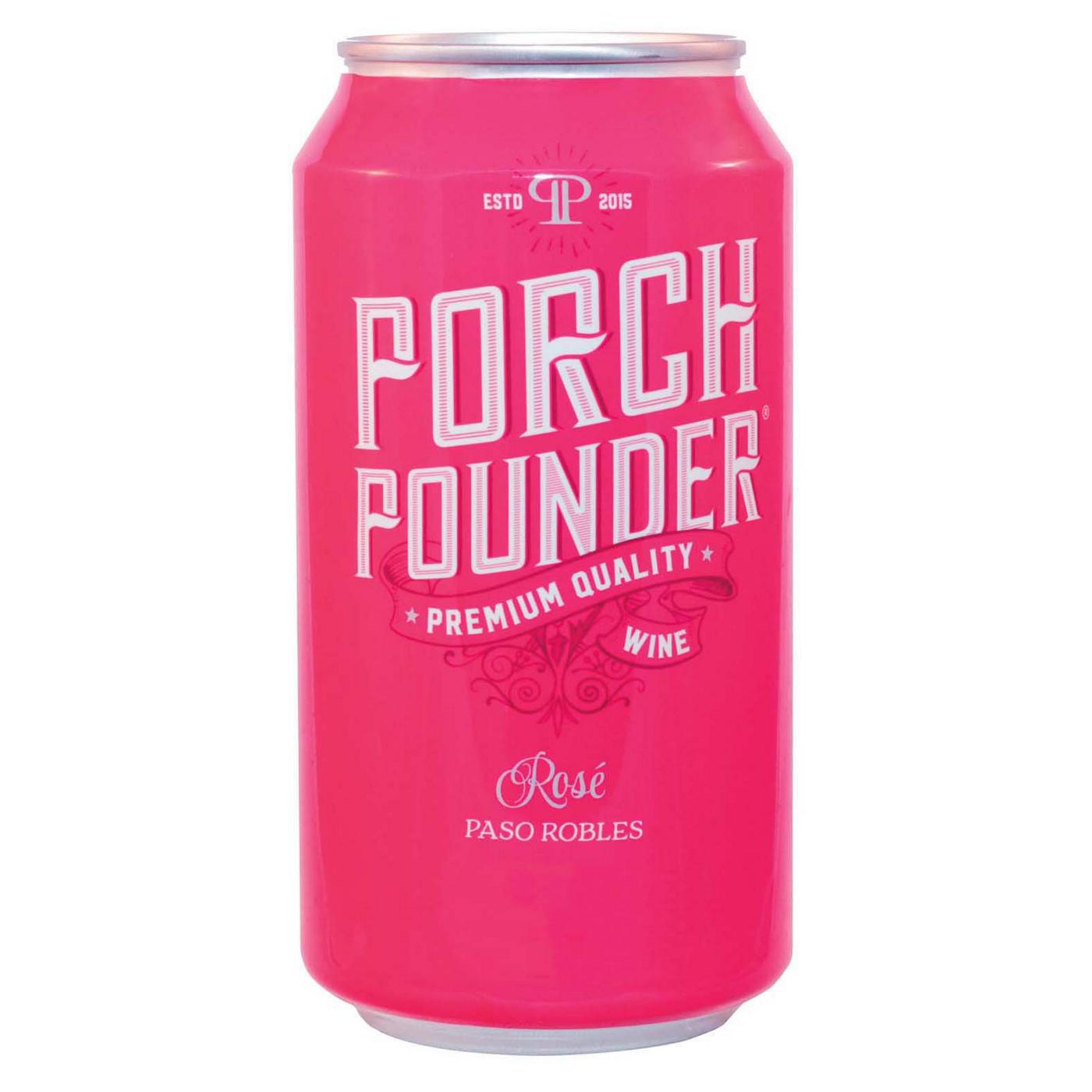 Porch Pounder Rosé Paso Robles; image 2 of 2