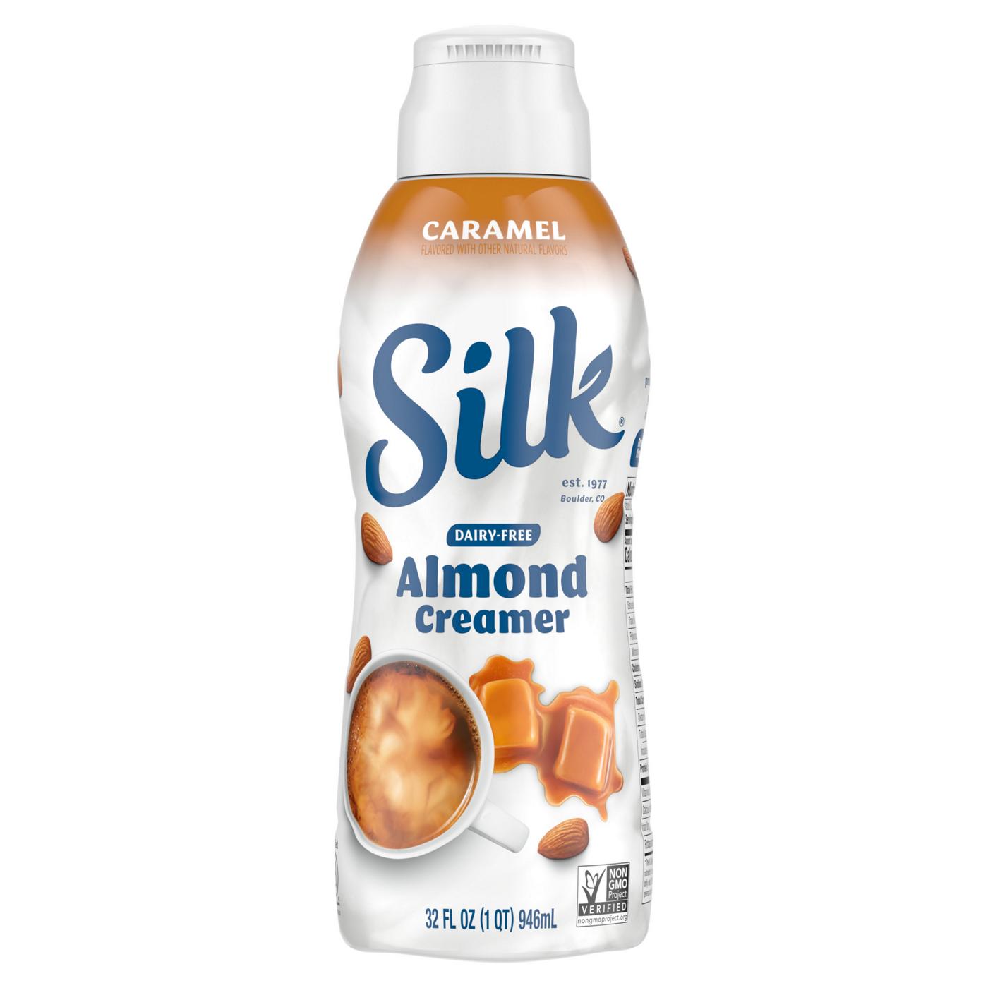 Silk Caramel Almond Liquid Coffee Creamer; image 1 of 7