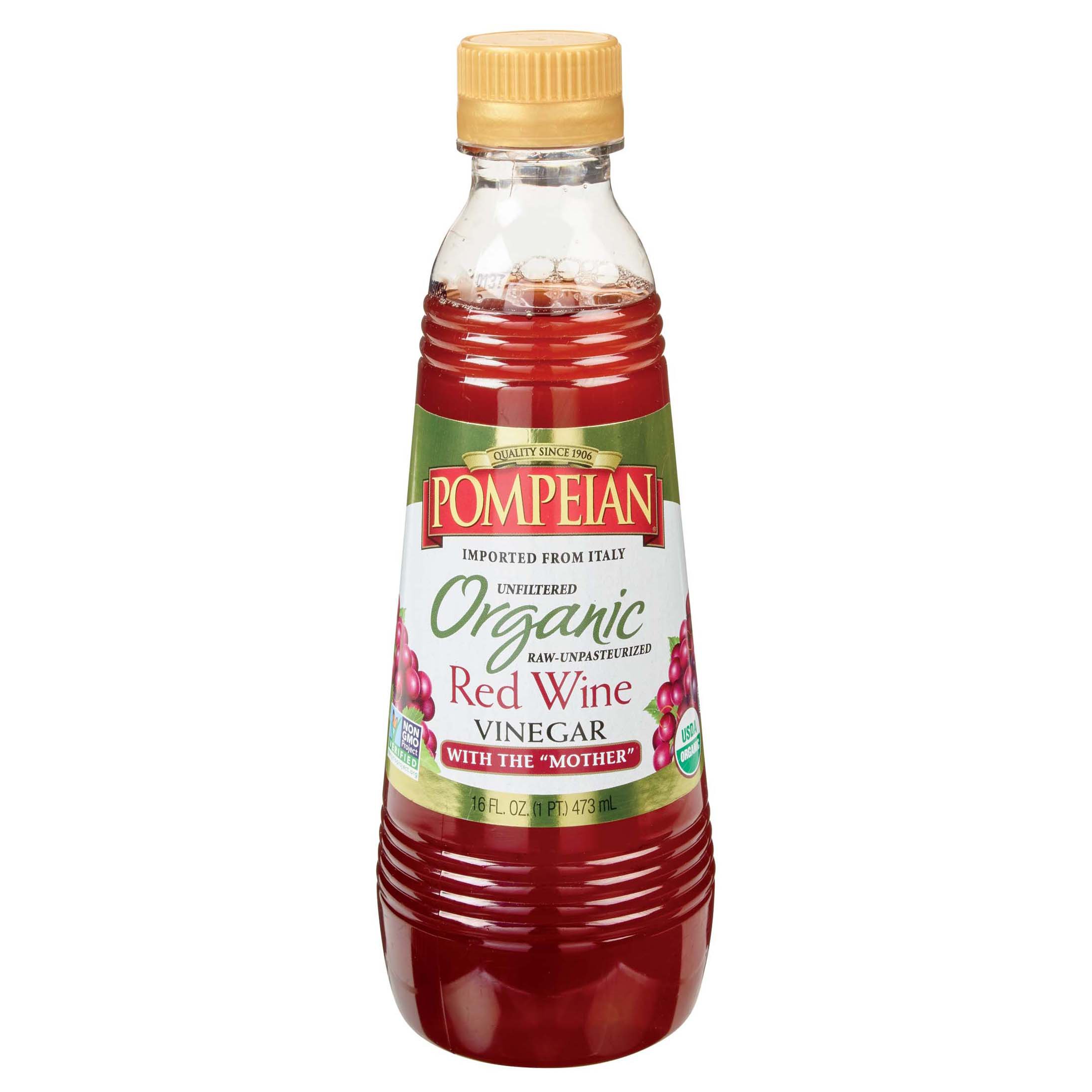 Pompeian Organic Red Wine Vinegar Shop Vinegar & Cooking Wine at HEB