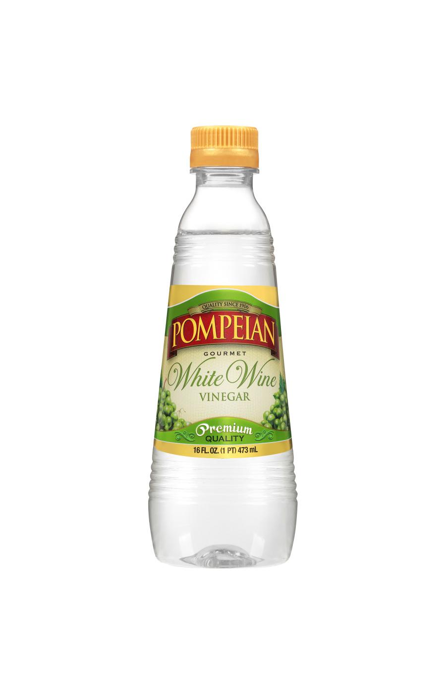 Pompeian White Wine Vinegar; image 1 of 4