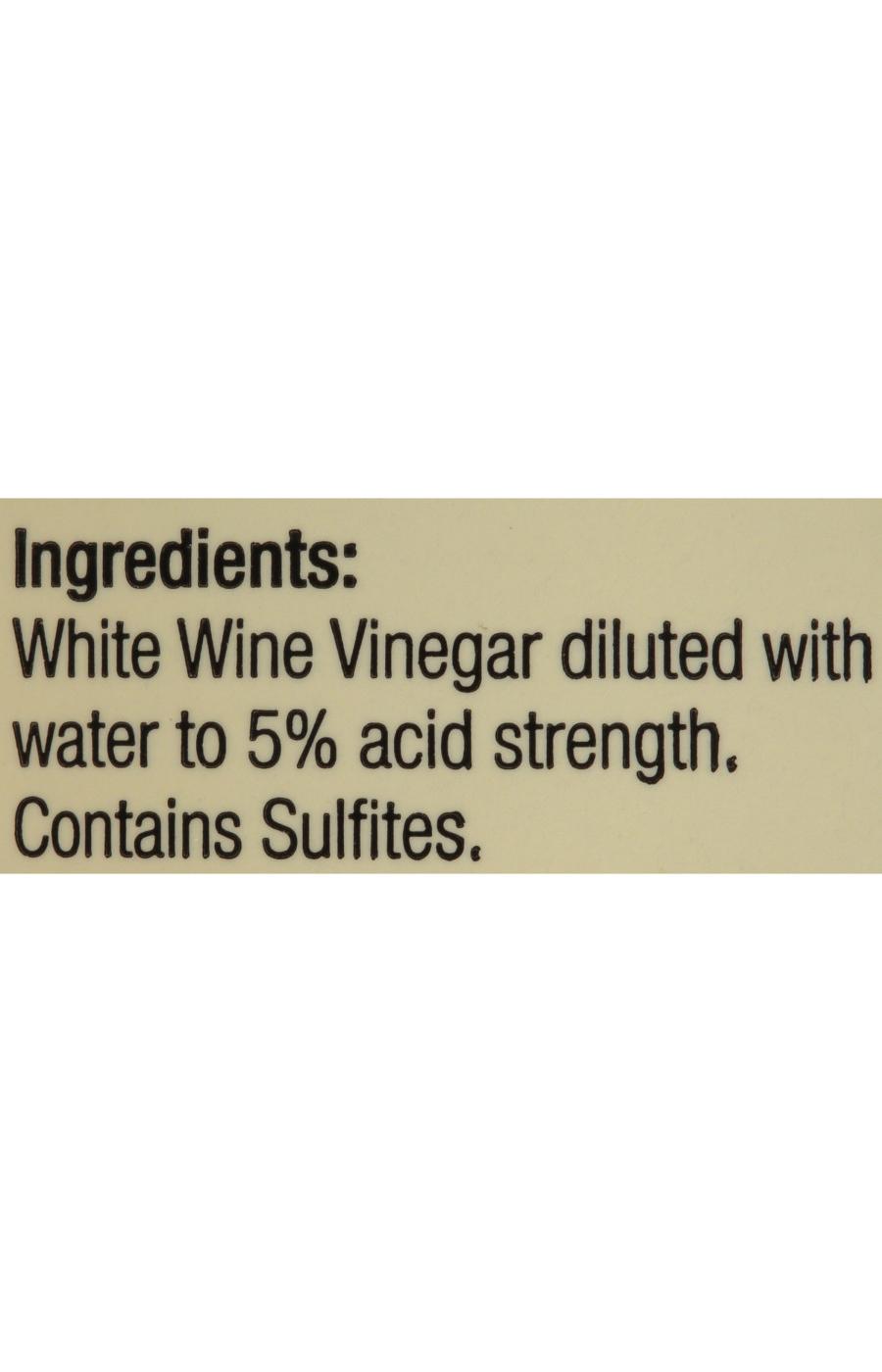 Pompeian White Wine Vinegar; image 2 of 4