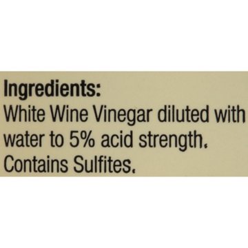 Pompeian White Wine Vinegar, 16 oz