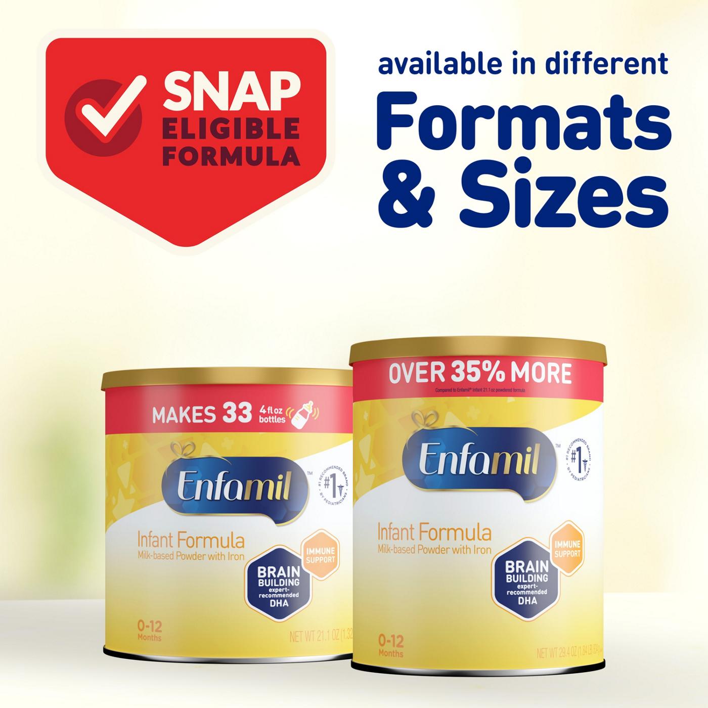 Enfamil Milk-Based Powder Infant Formula with Iron; image 5 of 7