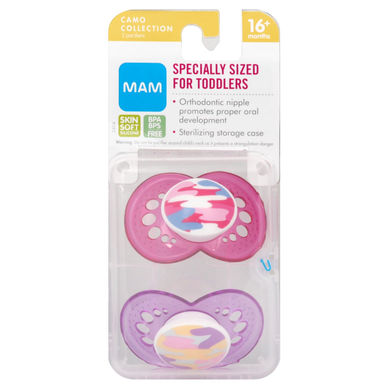 MAM Camo Pacifiers 16+mo - Shop Pacifiers at H-E-B