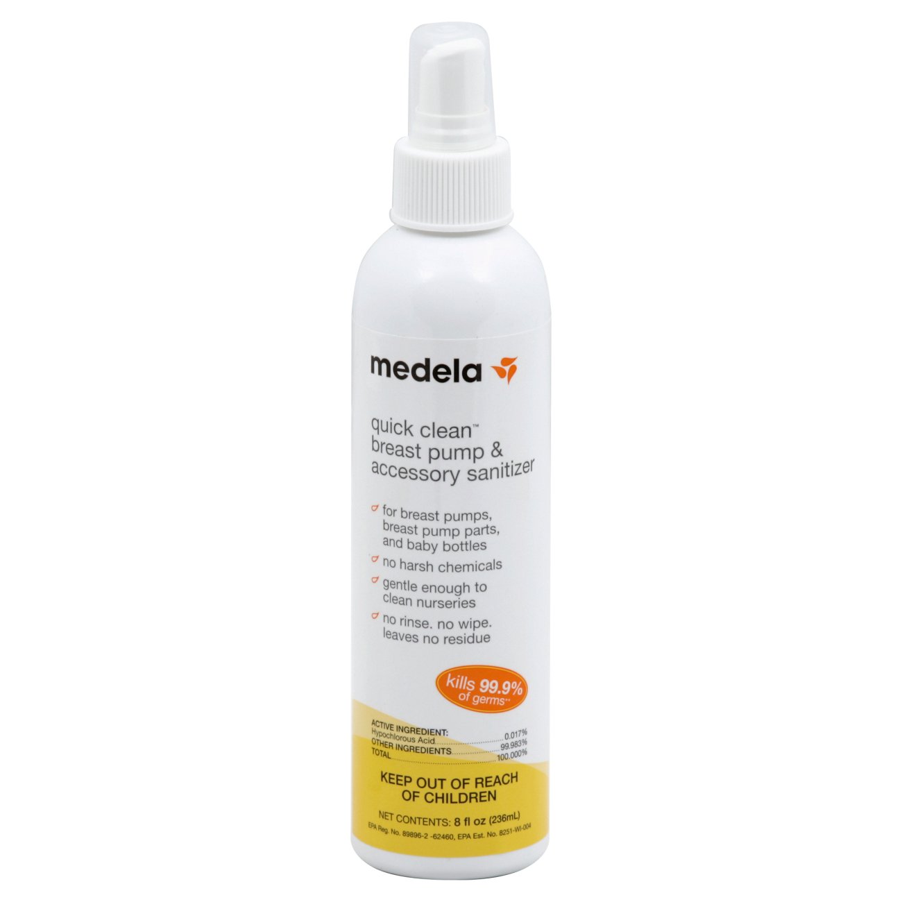 Medela Quick Clean Sanitizer Shop Breast feeding accessories at HEB