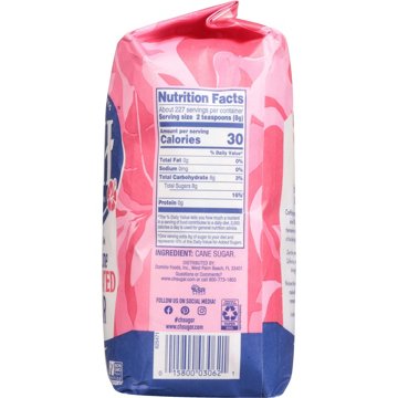 C&H Premium Pure Cane Granulated Sugar, 4 lbs