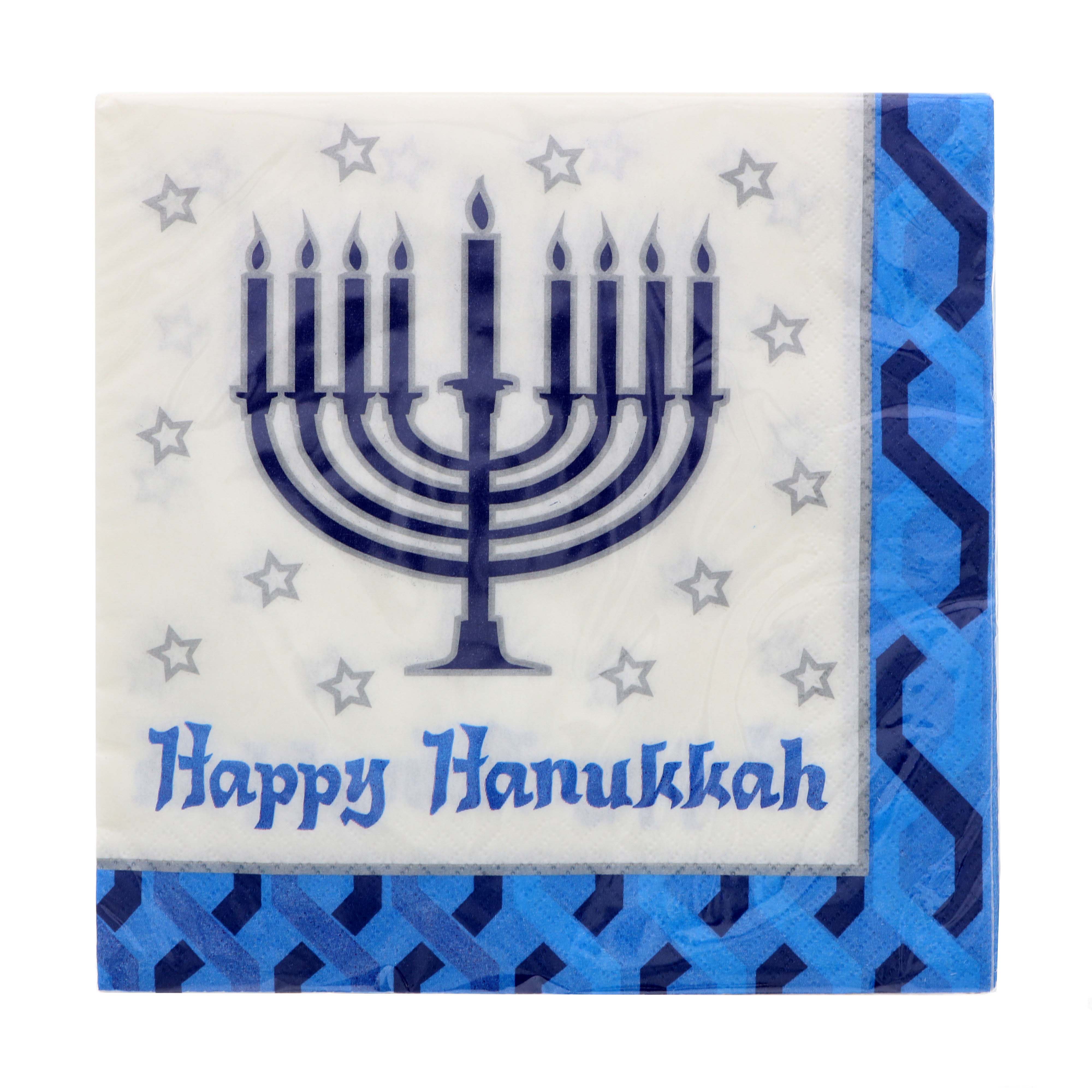 Creative Converting Lunch Napkin Menorah, 13 in - Shop Napkins & Table ...