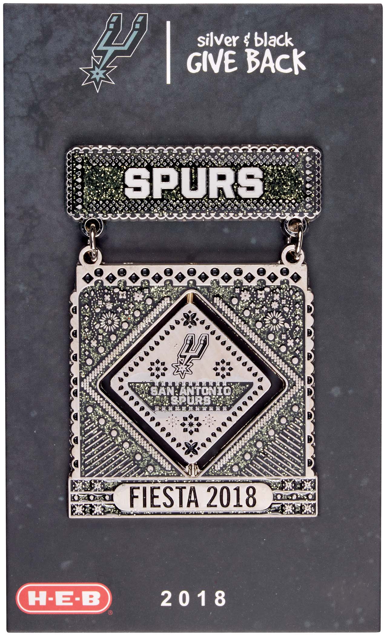 San Antonio Spurs Fiesta Medal 2018 Shop Seasonal Decor at HEB