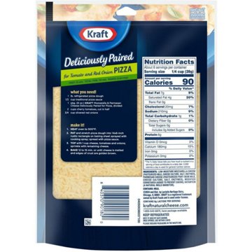 Kraft Mozzarella & Parmesan Shredded Cheese