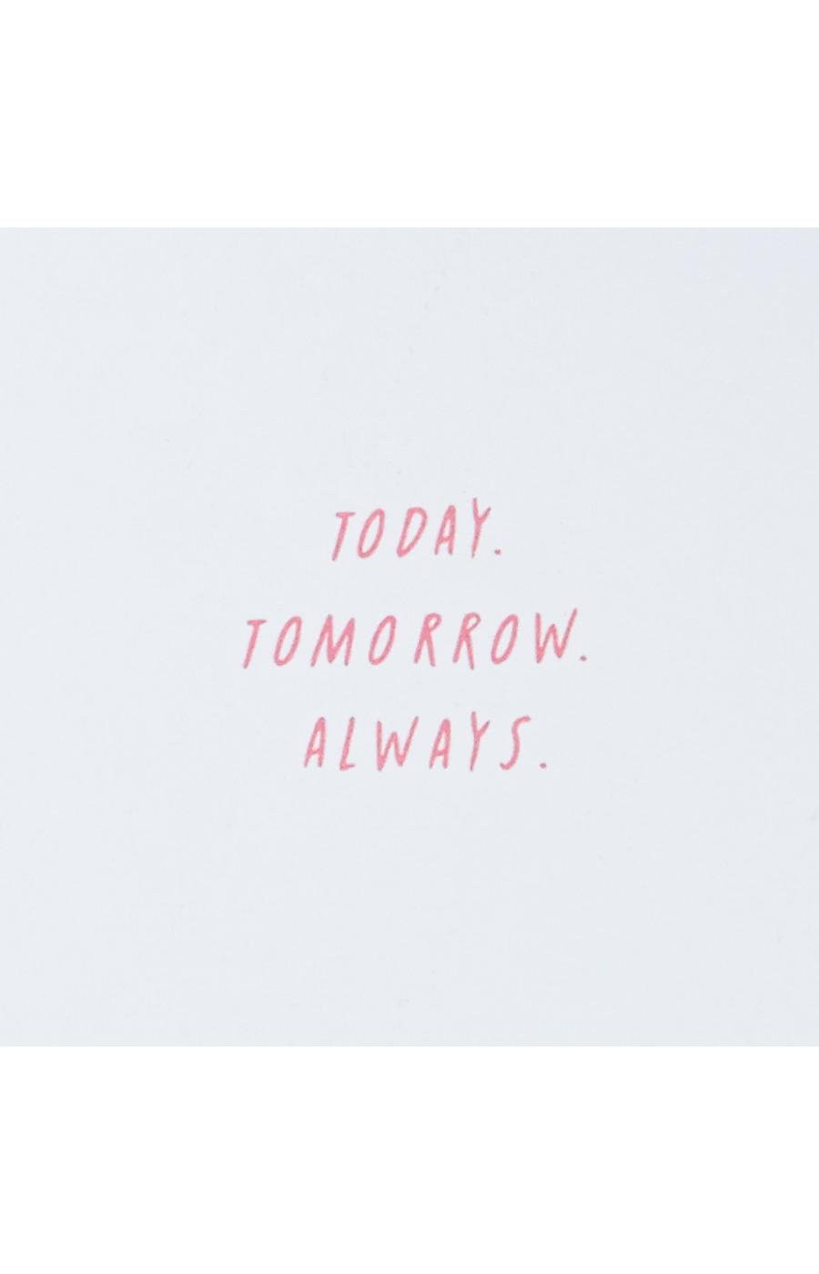 Hallmark Today, Tomorrow, Always Signature Anniversary Card for Significant Other - S24, S8; image 5 of 6