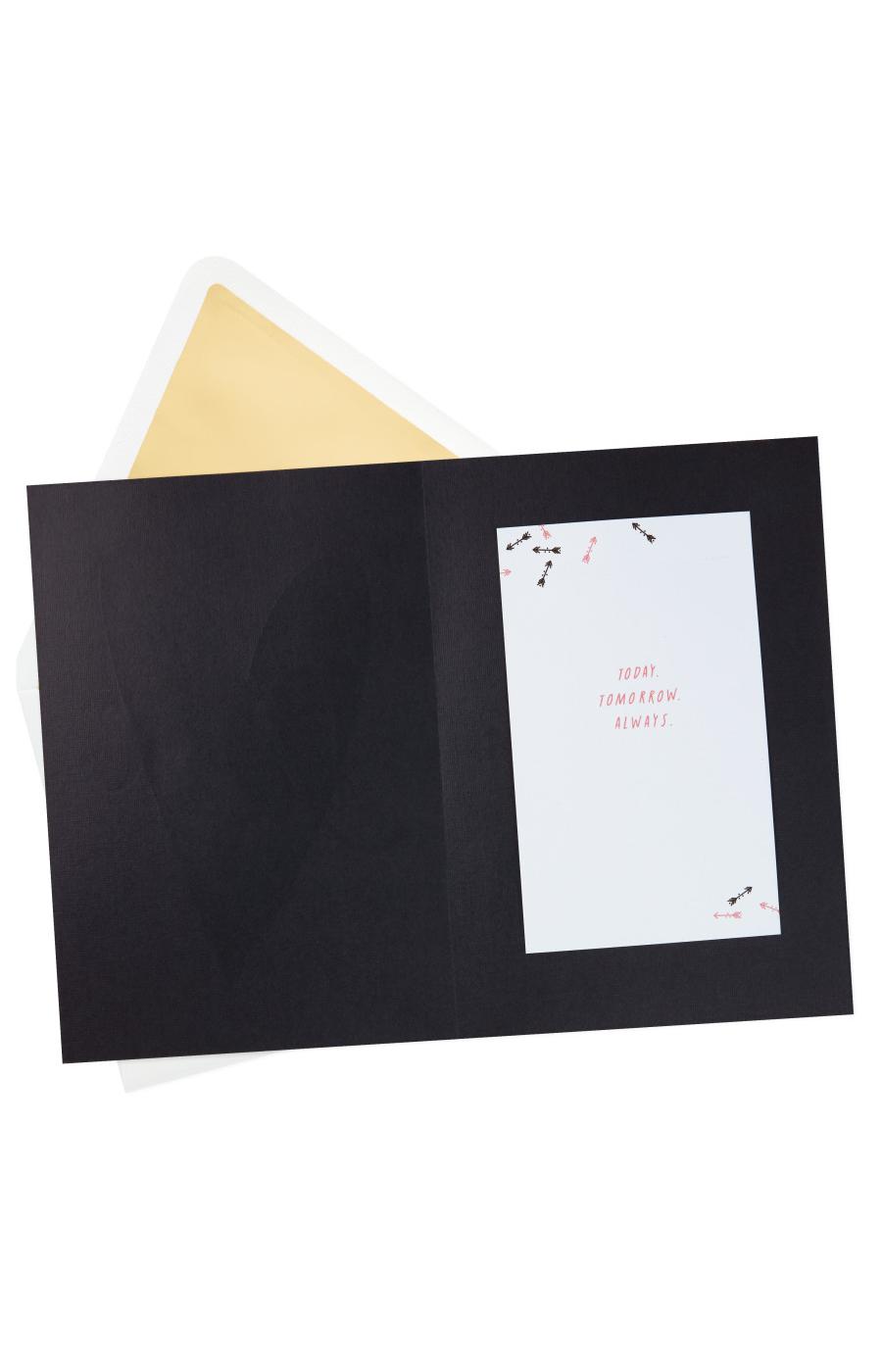 Hallmark Today, Tomorrow, Always Signature Anniversary Card for Significant Other - S24, S8; image 6 of 6
