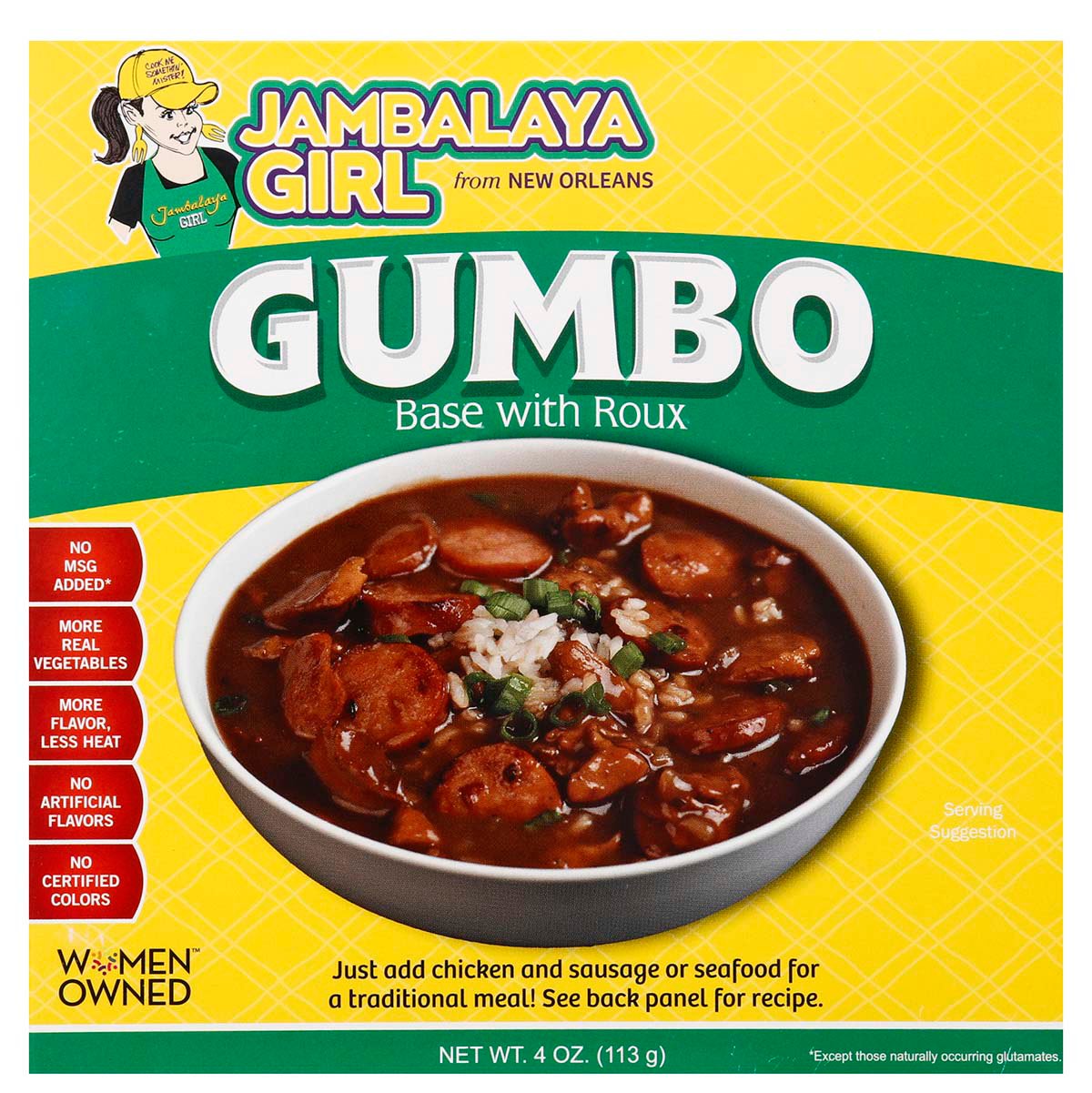 Download Jambalaya Girl Gumbo Base with Roux - Shop Rice & Grains at H-E-B