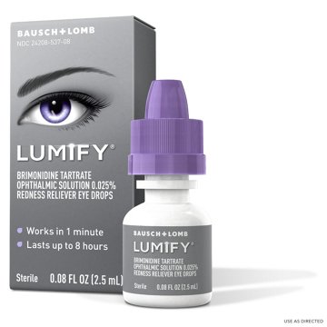 Bausch & Lomb Lumify Redness Reliever Eye Drops, 0.08 oz