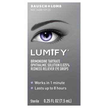 Bausch & Lomb Lumify Redness Reliever Eye Drops, 7.5 ml