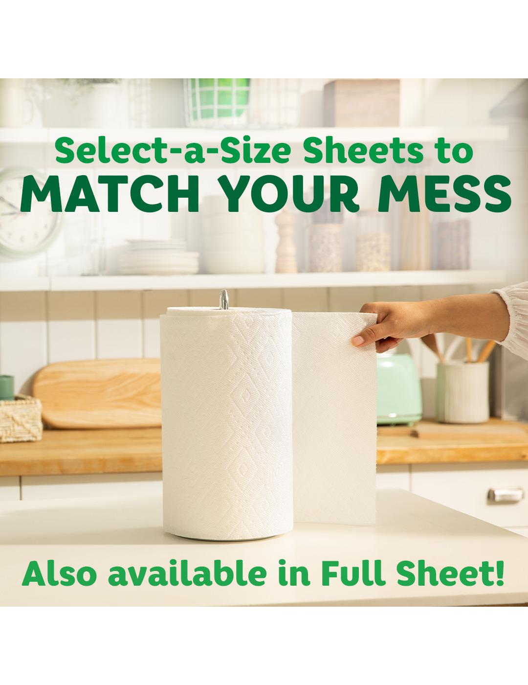 Bounty Select-A-Size White Paper Towels; image 20 of 24