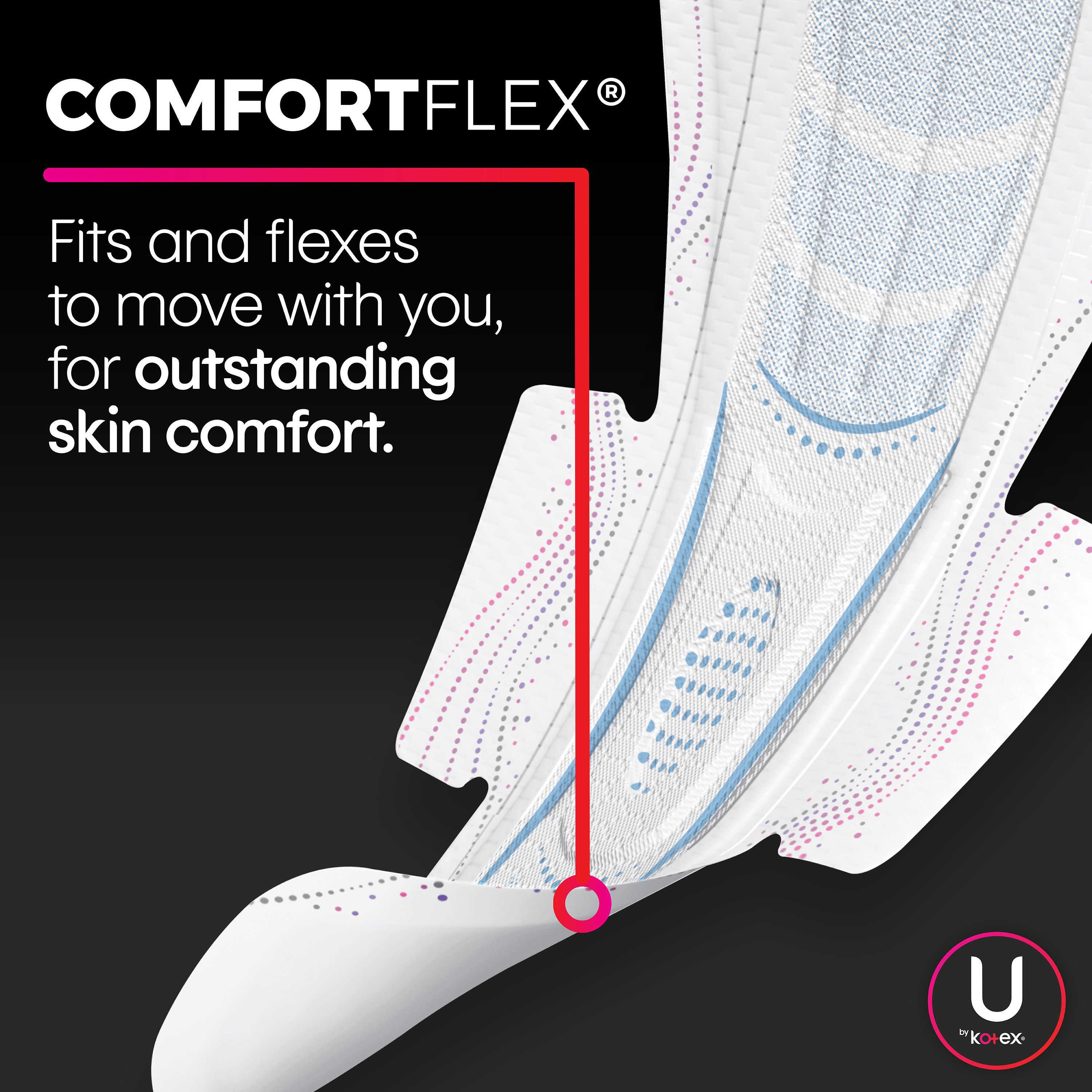 U by Kotex AllNighter® UltraThin Pads with Wings Extra Heavy Overnight  (Look for digitally printed number beginning with BN)